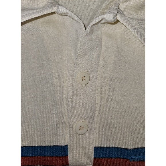 Vintage Hobie Shirt Short Sleeve Men's LT Henley Classic Retro 80's 90's - Picture 5 of 12